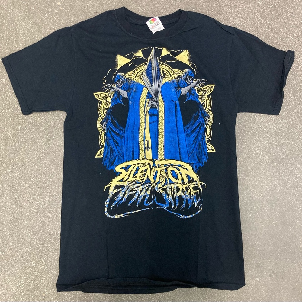 Silent on 5th Street Metal Tee
